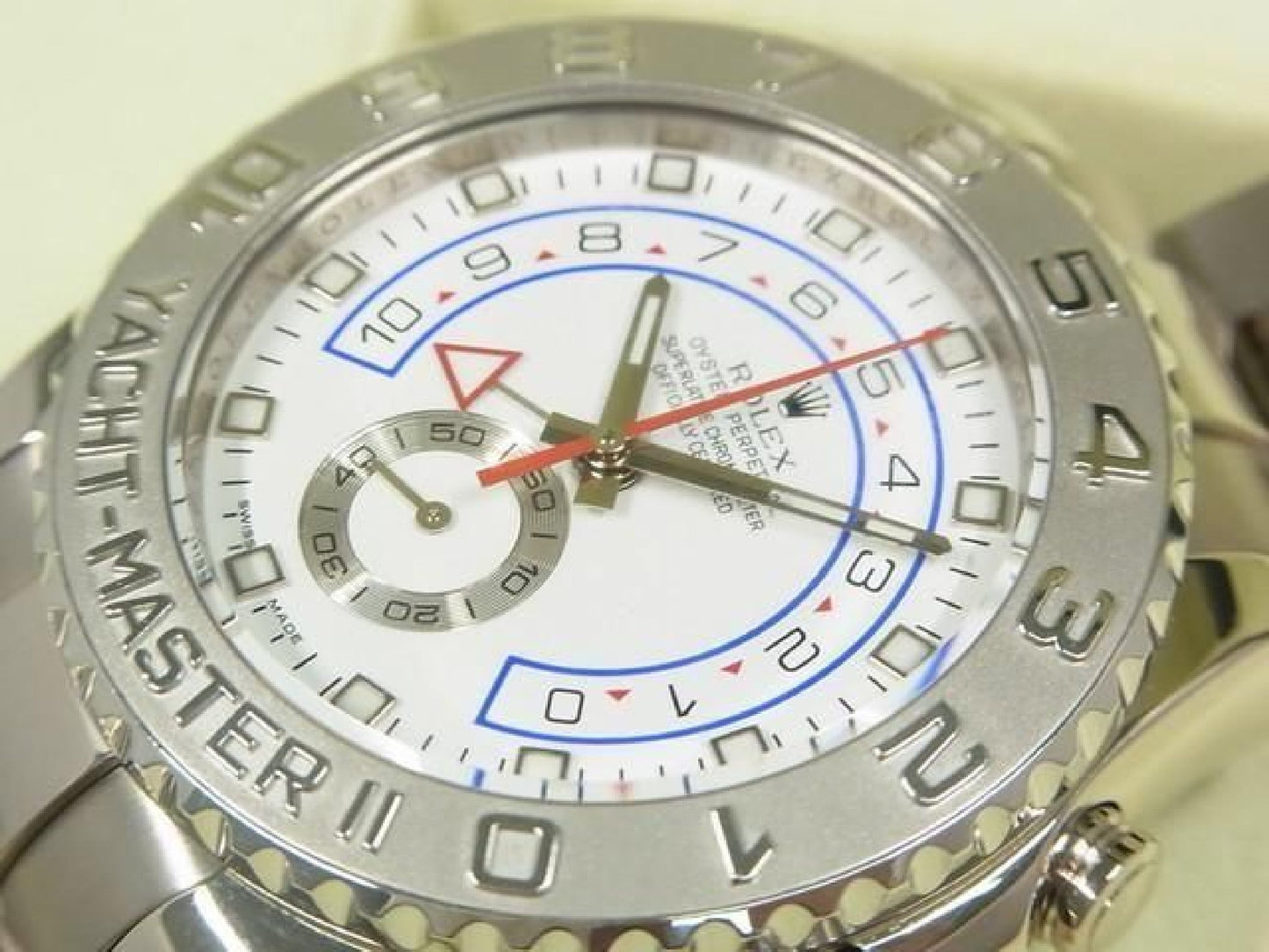 ROLEX YACHT-MASTERII 18K white gold 116689 V series makerOH done Mens 192503932 hannari-shop