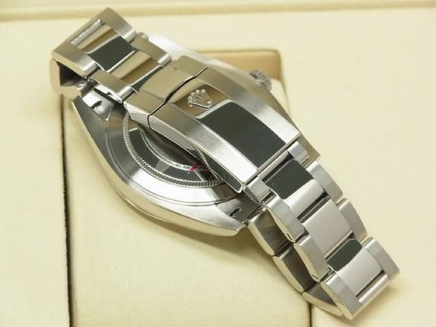 ROLEX Datejust 41 bright black 126300 Oyster Bracelet Mens 192524486 hannari-shop