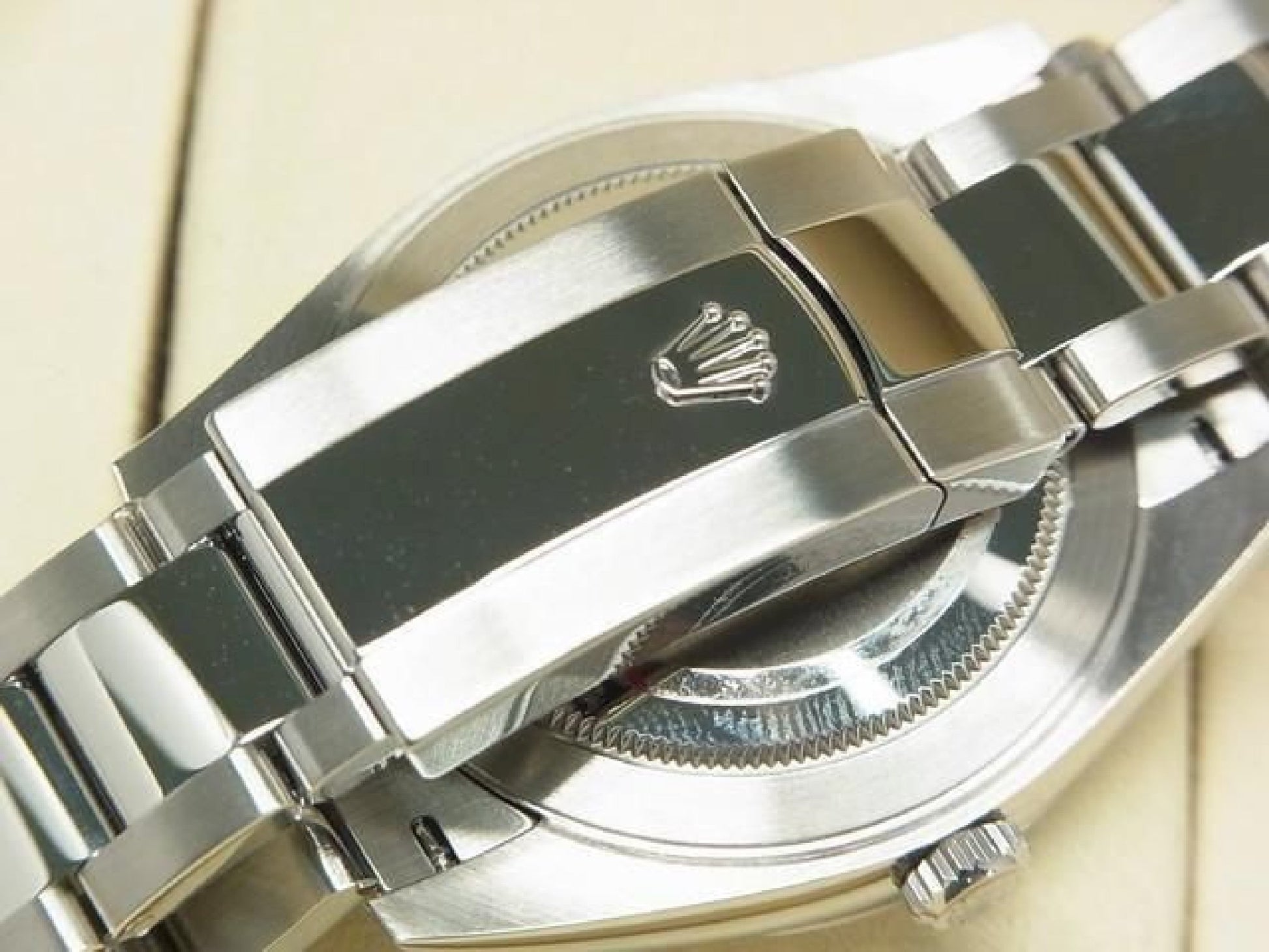 ROLEX Datejust 41 bright black 126300 Oyster Bracelet Mens 192524486 hannari-shop