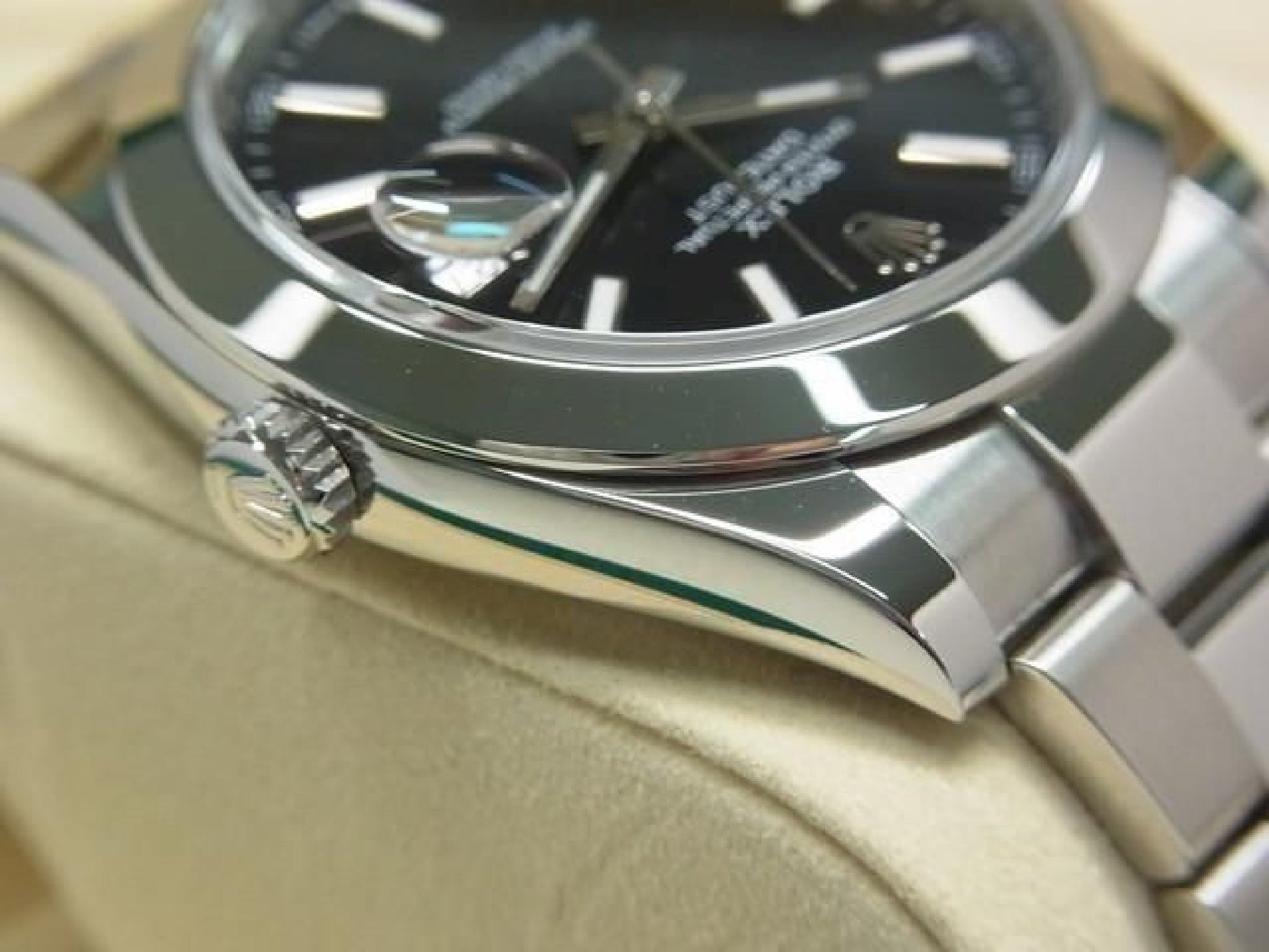 ROLEX Datejust 41 bright black 126300 Oyster Bracelet Mens 192524486 hannari-shop