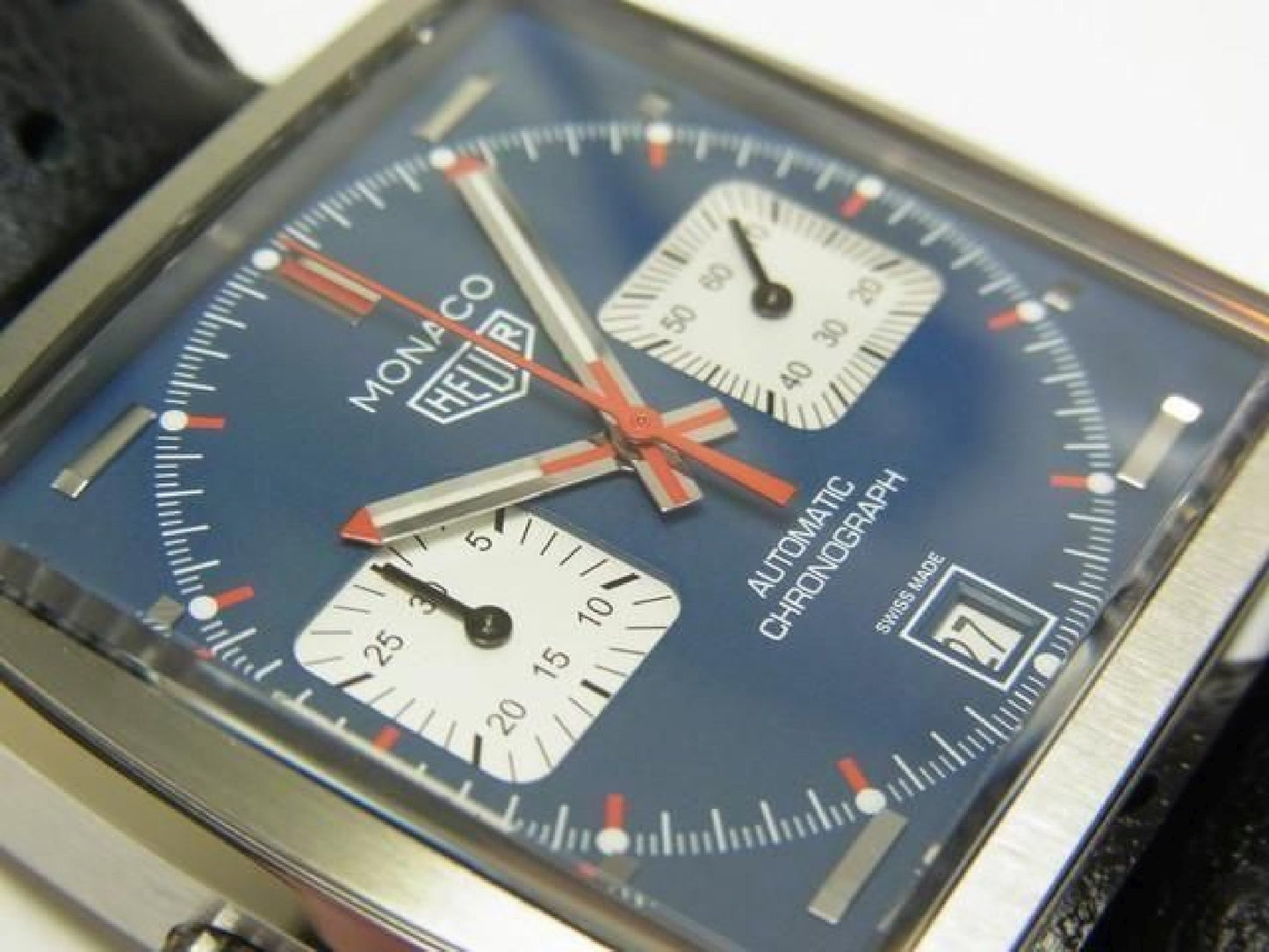 TAG HEUER Monaco Calibre11 Chronograph CAW211P.FC6356 Mens 192524514 hannari-shop