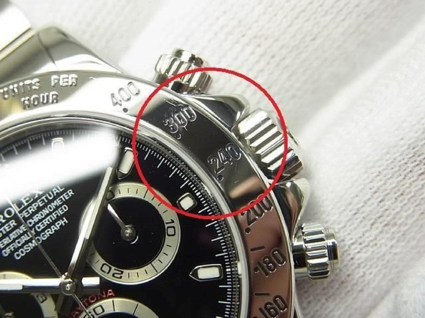 ROLEX Daytona SS black Ref.116520 D series Mens 192607580 hannari-shop