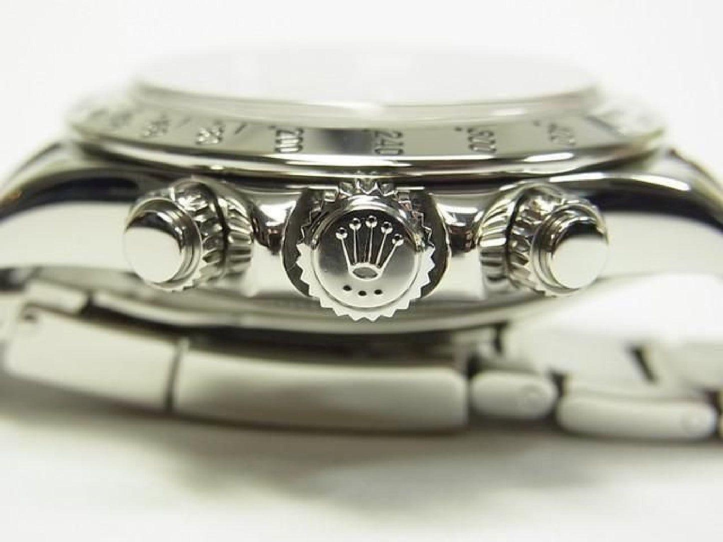 ROLEX Daytona SS black Ref.116520 D series Mens 192607580 hannari-shop