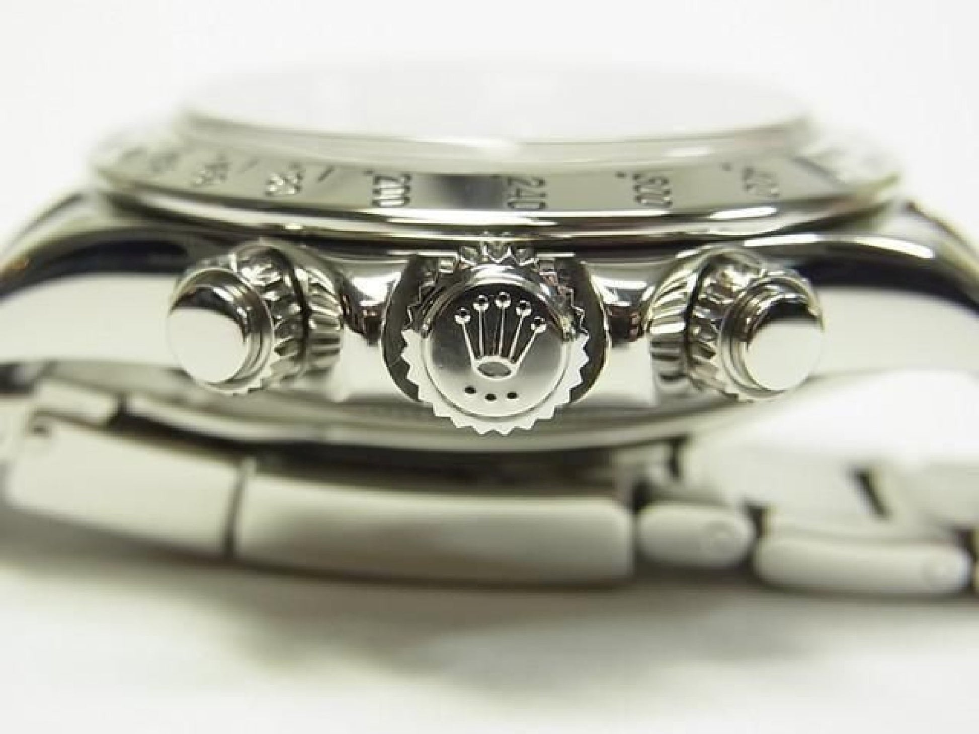 ROLEX Daytona SS black Ref.116520 D series Mens 192607580 hannari-shop