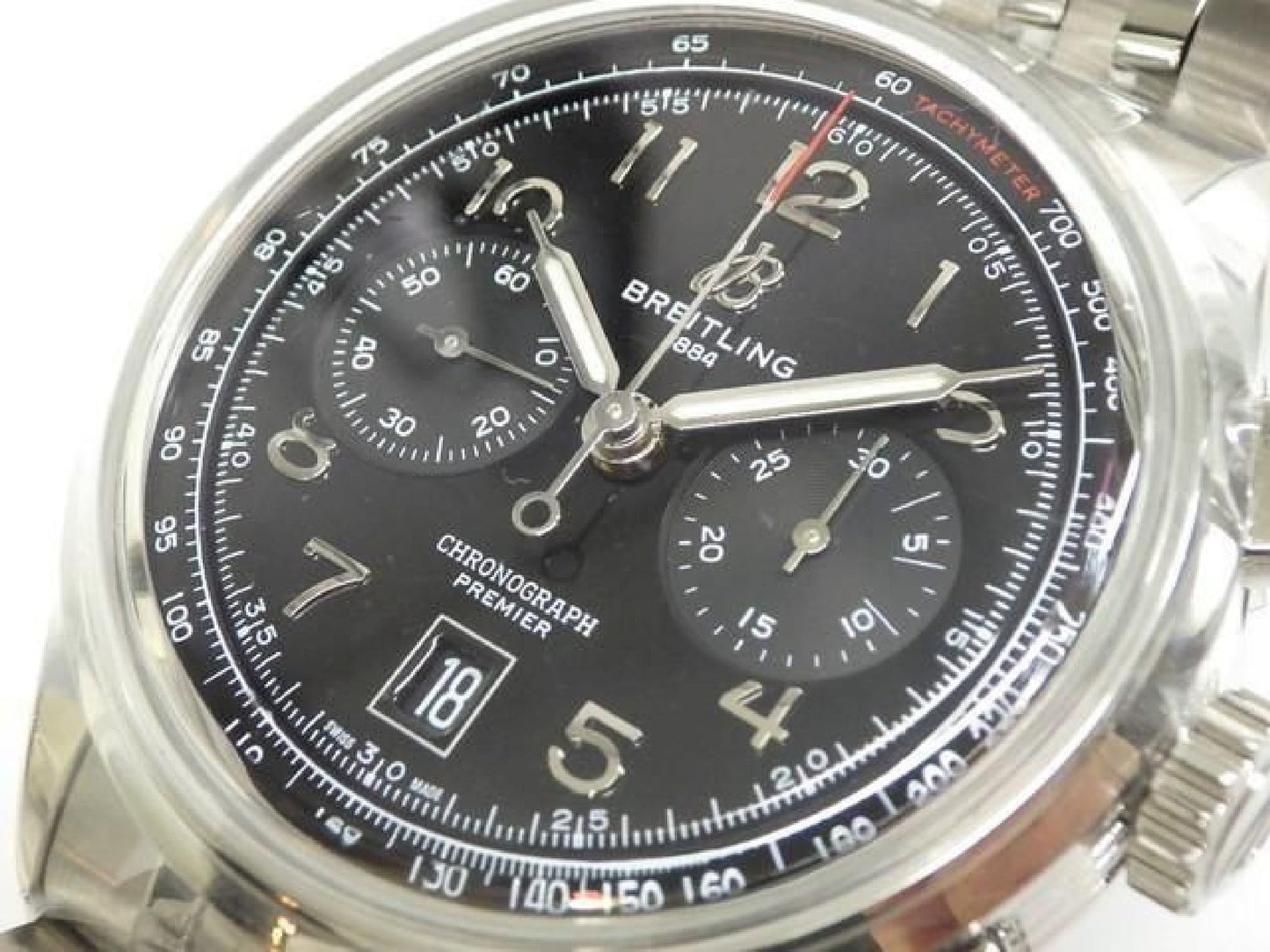 BREITLING Premier B01 Chronograph 42 AB0145221B1A1 Mens 192607770 hannari-shop