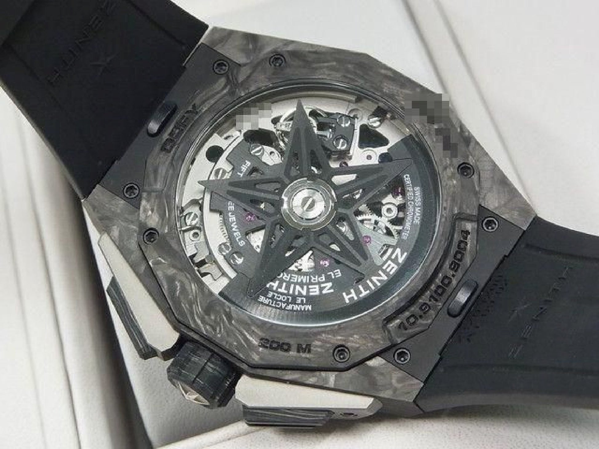 ZENITH Defy extreme Carbon 10.9100.9004/22.I200 Genuine goods Mens 192616198 hannari-shop