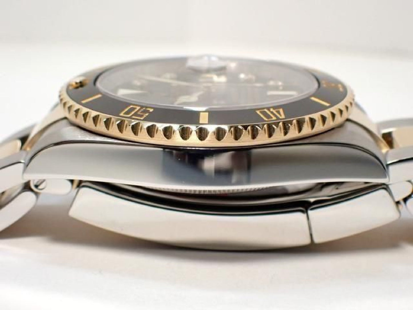 ROLEX Submariner date SS xYG combination black8P diamond 116613GLN '12 Mens 192618156 hannari-shop