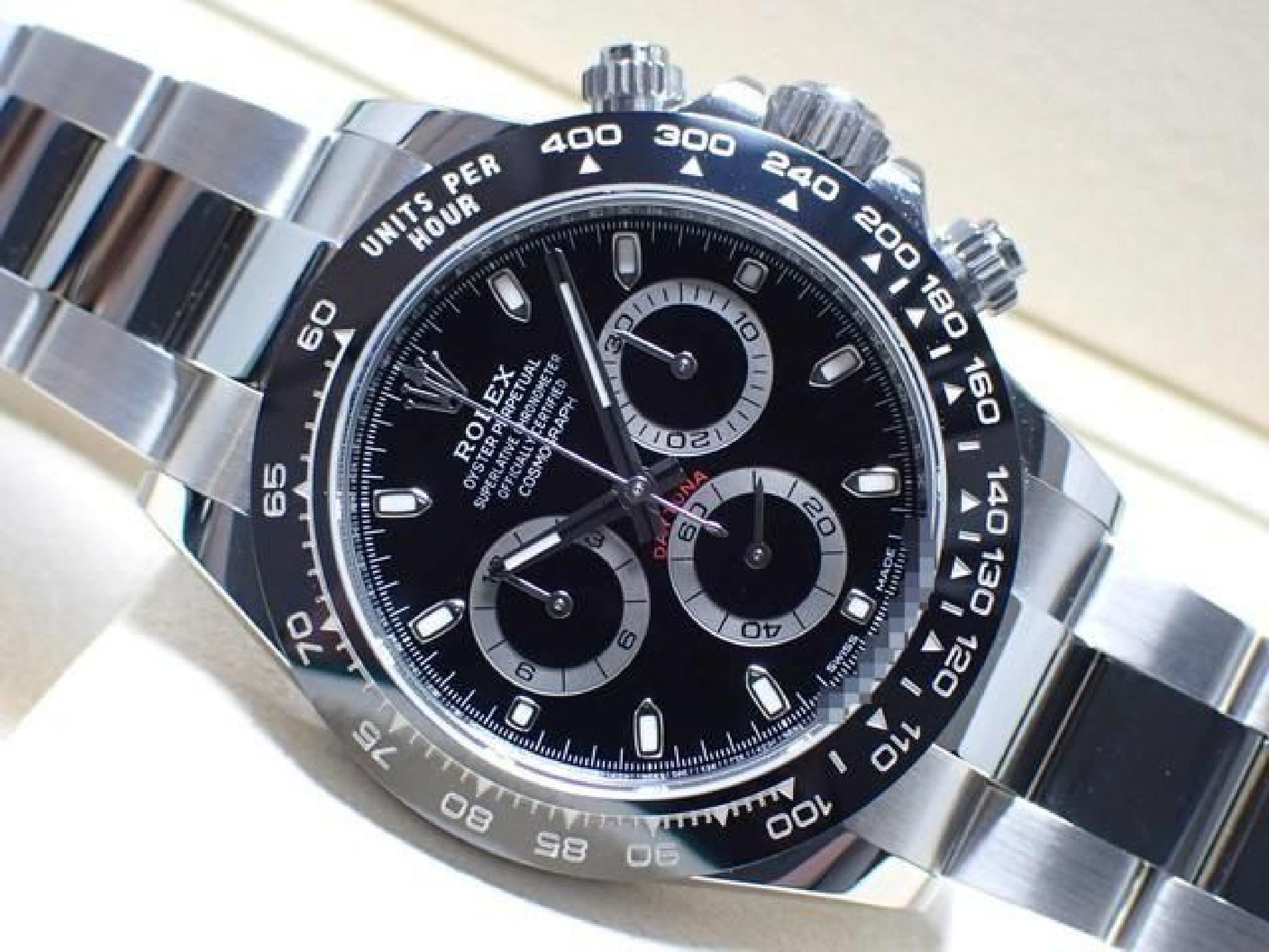 ROLEX Daytona black Dial 116500LN '19 Mens 192619174 hannari-shop