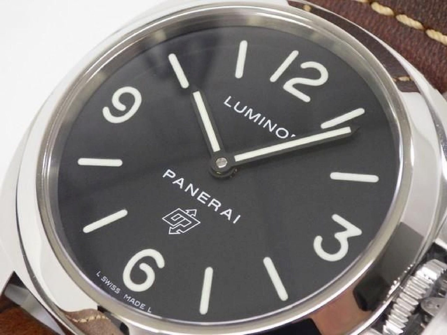 PANERAI Luminor Base logo Ref.PAM00000 Q series Mens 192621364 hannari-shop