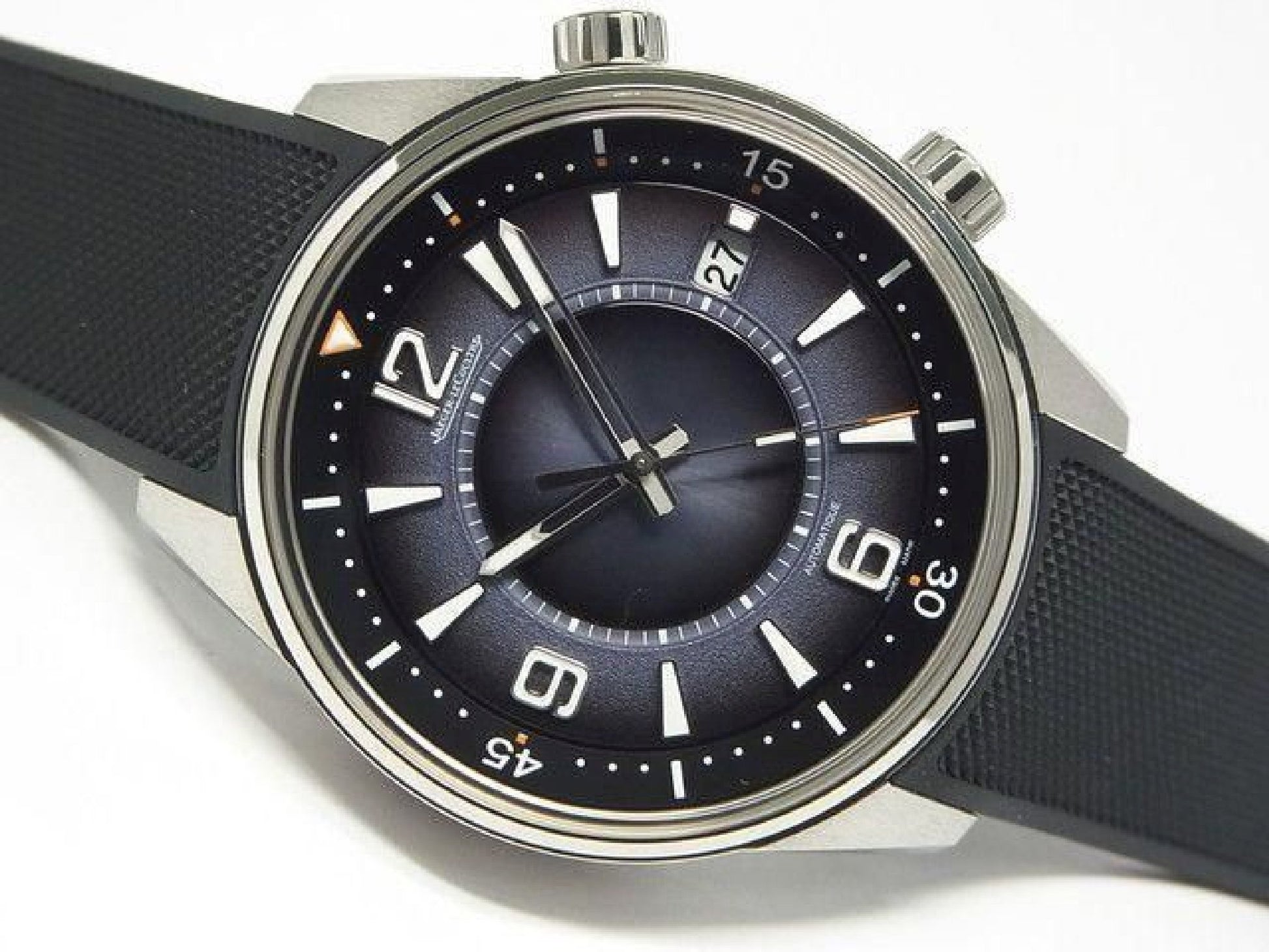 JAEGER LECOULTRE Polaris date Ocean gray Q9068650 Mens 192660397 hannari-shop