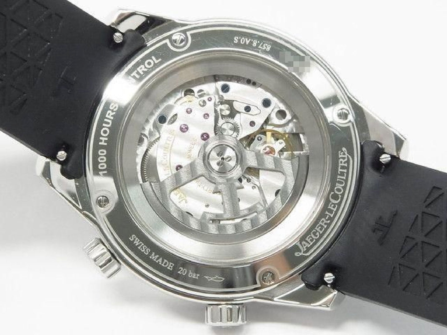 JAEGER LECOULTRE Polaris date Ocean gray Q9068650 Mens 192660397 hannari-shop