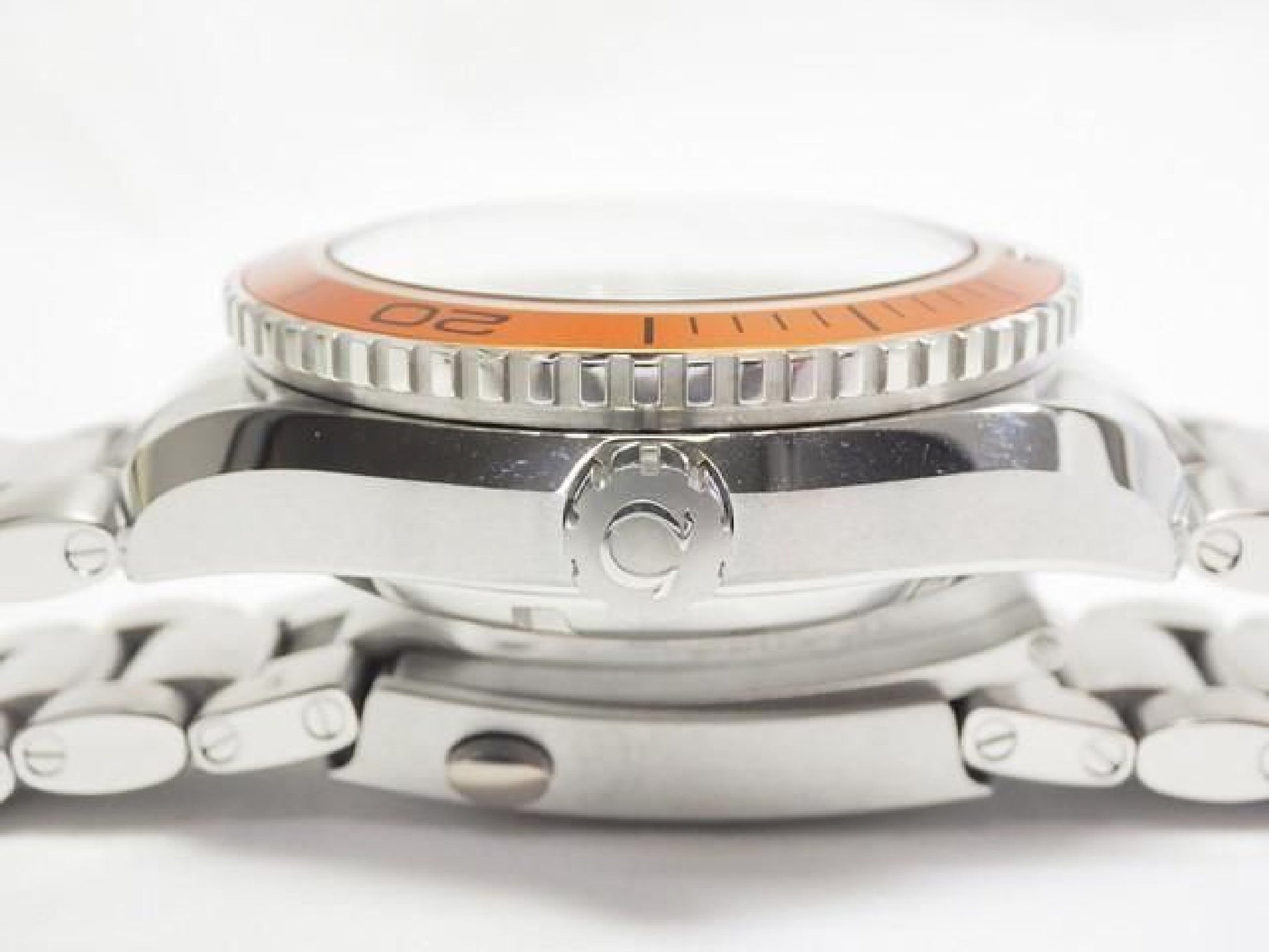 OMEGA SEA MASTER Planet Ocean 600M orange bezel 232.30.42.21.01.002 Mens 192674754 hannari-shop