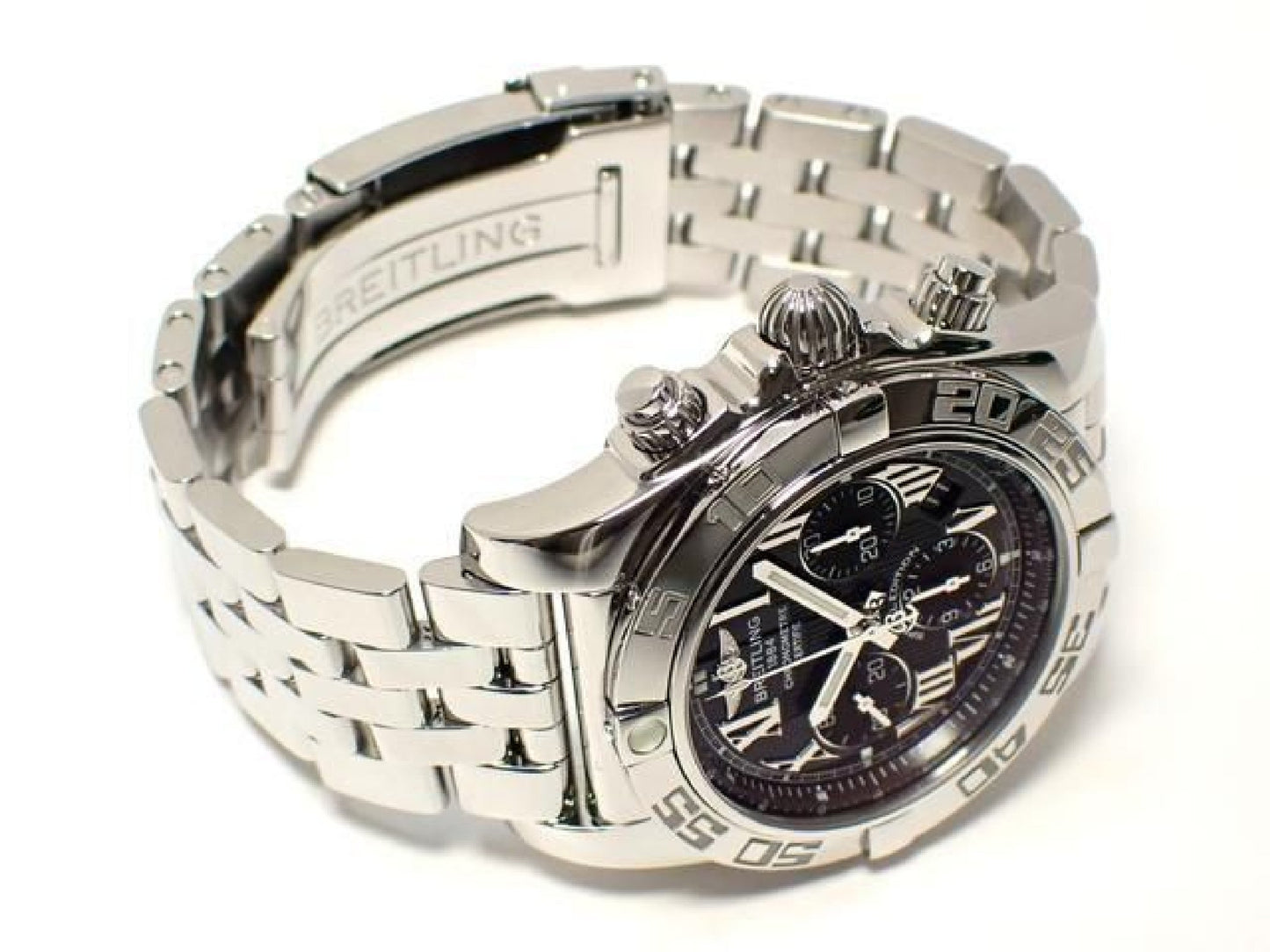BREITLING Chrono Mat44 Roman edition black Dial AB011012/BD89 '16 Mens 192677001 hannari-shop