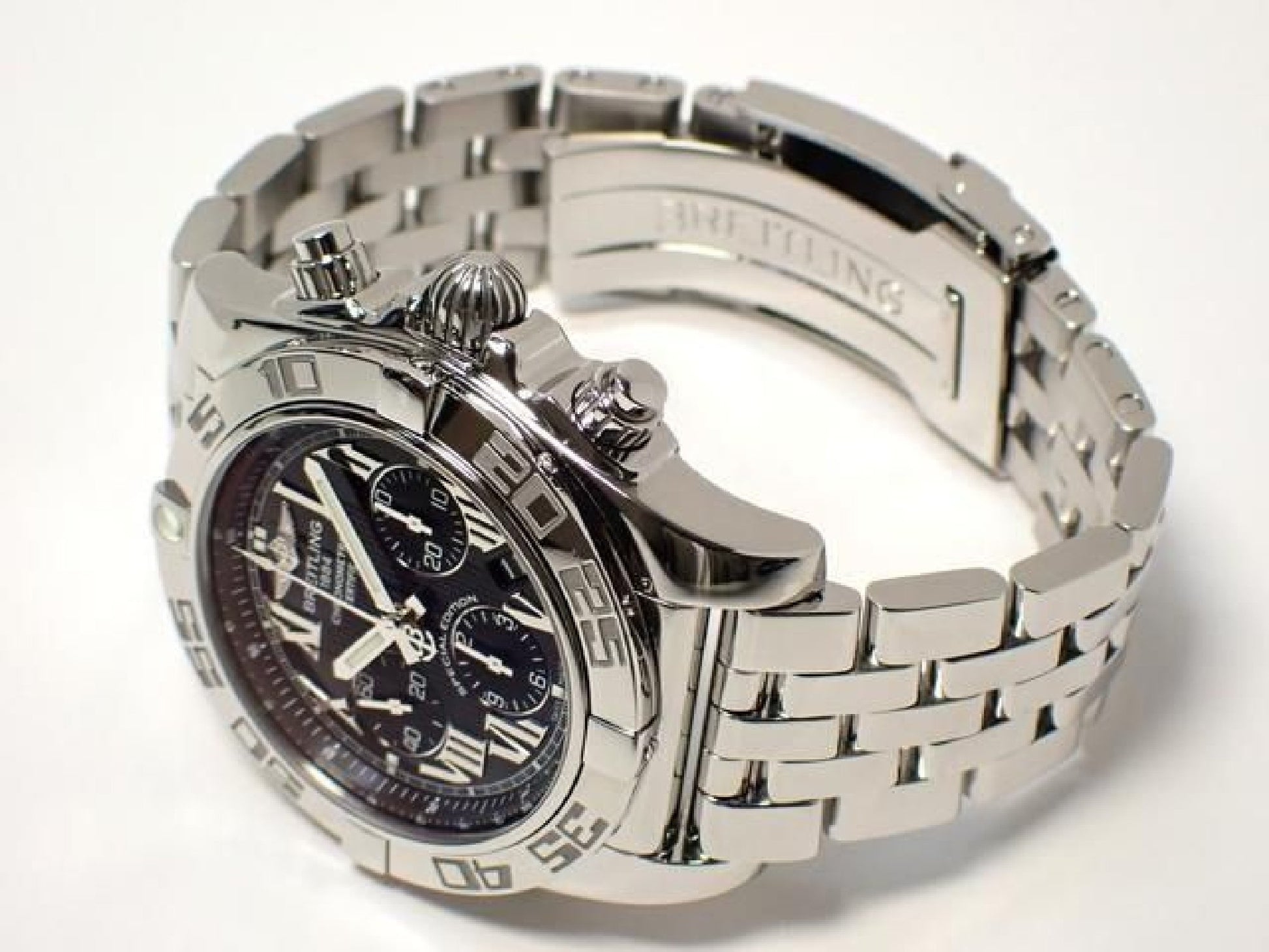BREITLING Chrono Mat44 Roman edition black Dial AB011012/BD89 '16 Mens 192677001 hannari-shop
