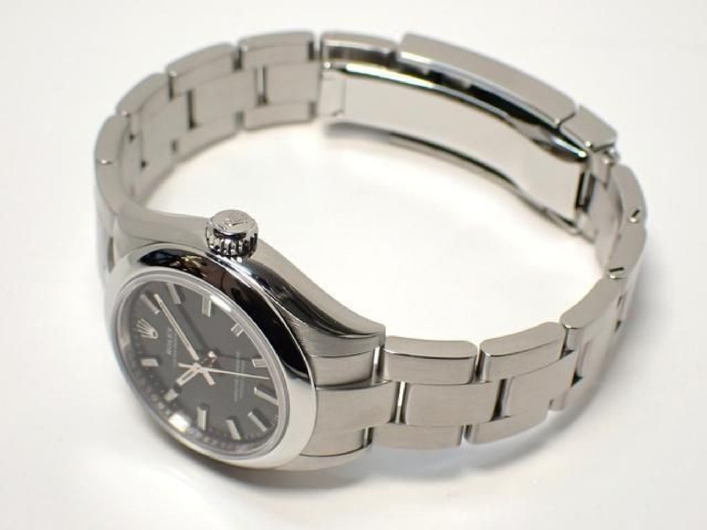 ROLEX Oyster PERPETUAL 28 black '22 276200 Mens 192718562 hannari-shop