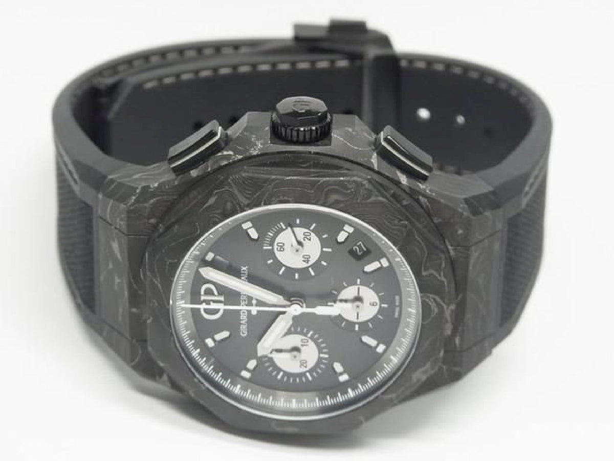GIRARD PERREGAUX Laureato Absolute Chronograph 8Tech 81060-41-3222-1CX Mens 192788565 hannari-shop