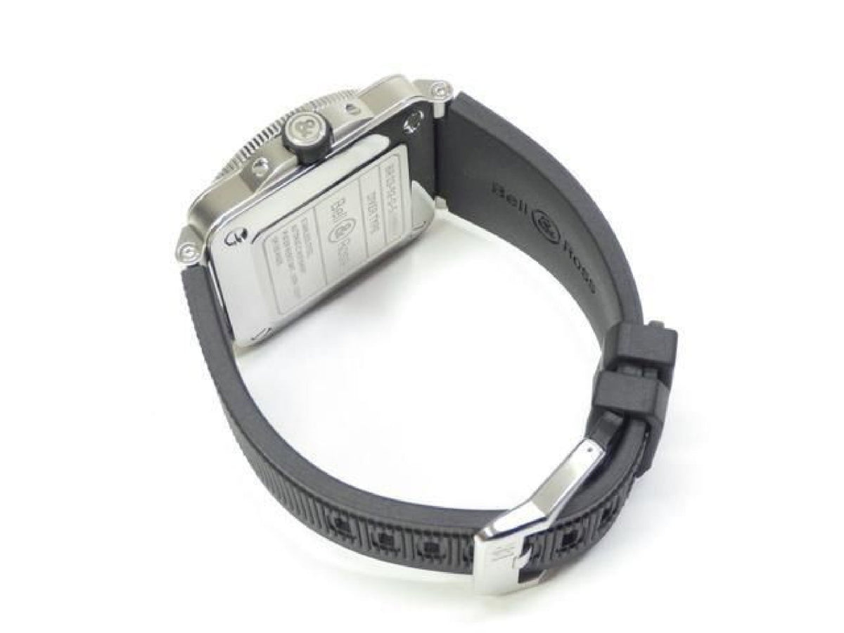 BELL & ROSS BR03 DIVER black steel 42 MM BR03A-D-BL-ST/SRB Mens 192874791 hannari-shop