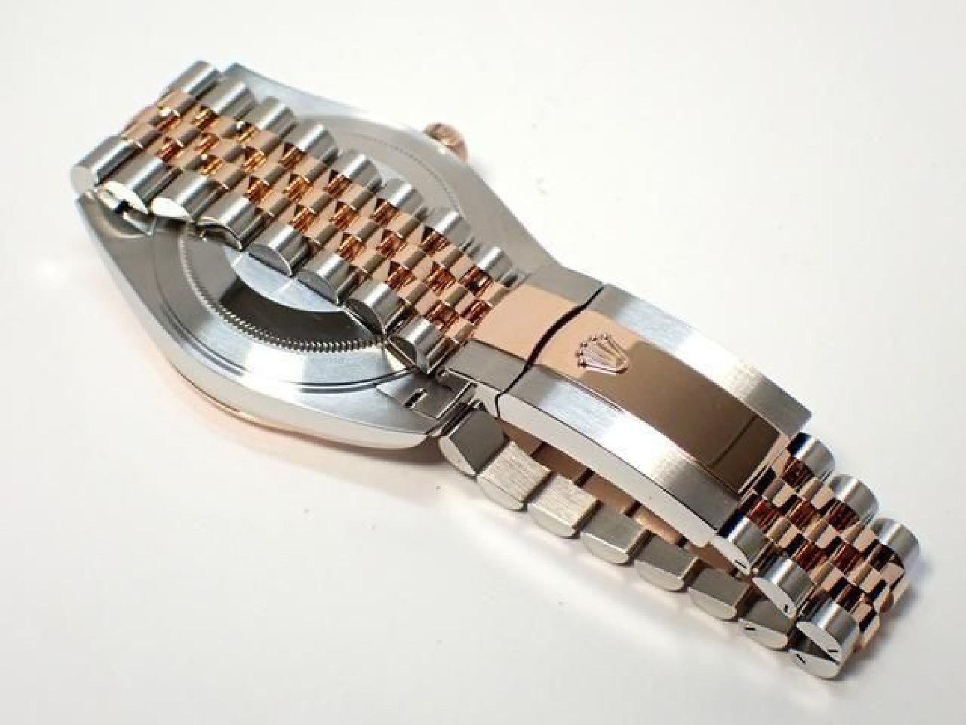 ROLEX Datejust 41 SS x Everose Gold combination Sundust Dial 126331 Mens 192921054 hannari-shop