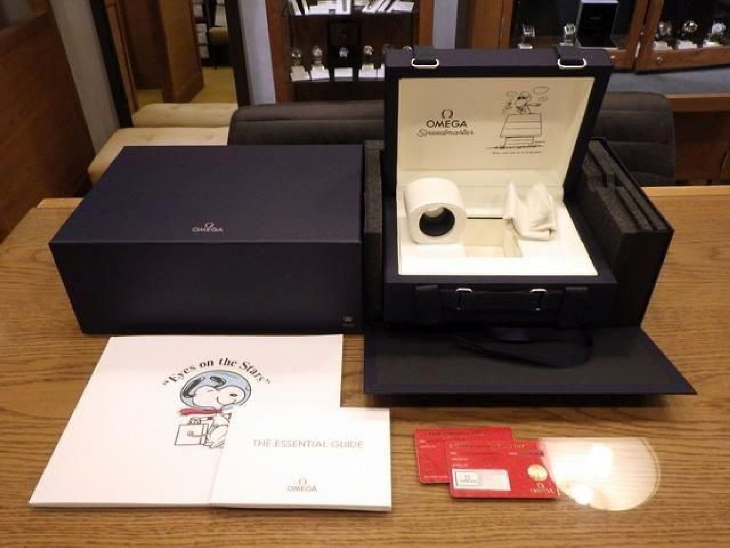 OMEGA Speedmaster silver Snoopy Award 50 Anniversary model 310.32.42.50.02.001 '26 purchased unused Mens 192952015 hannari-shop