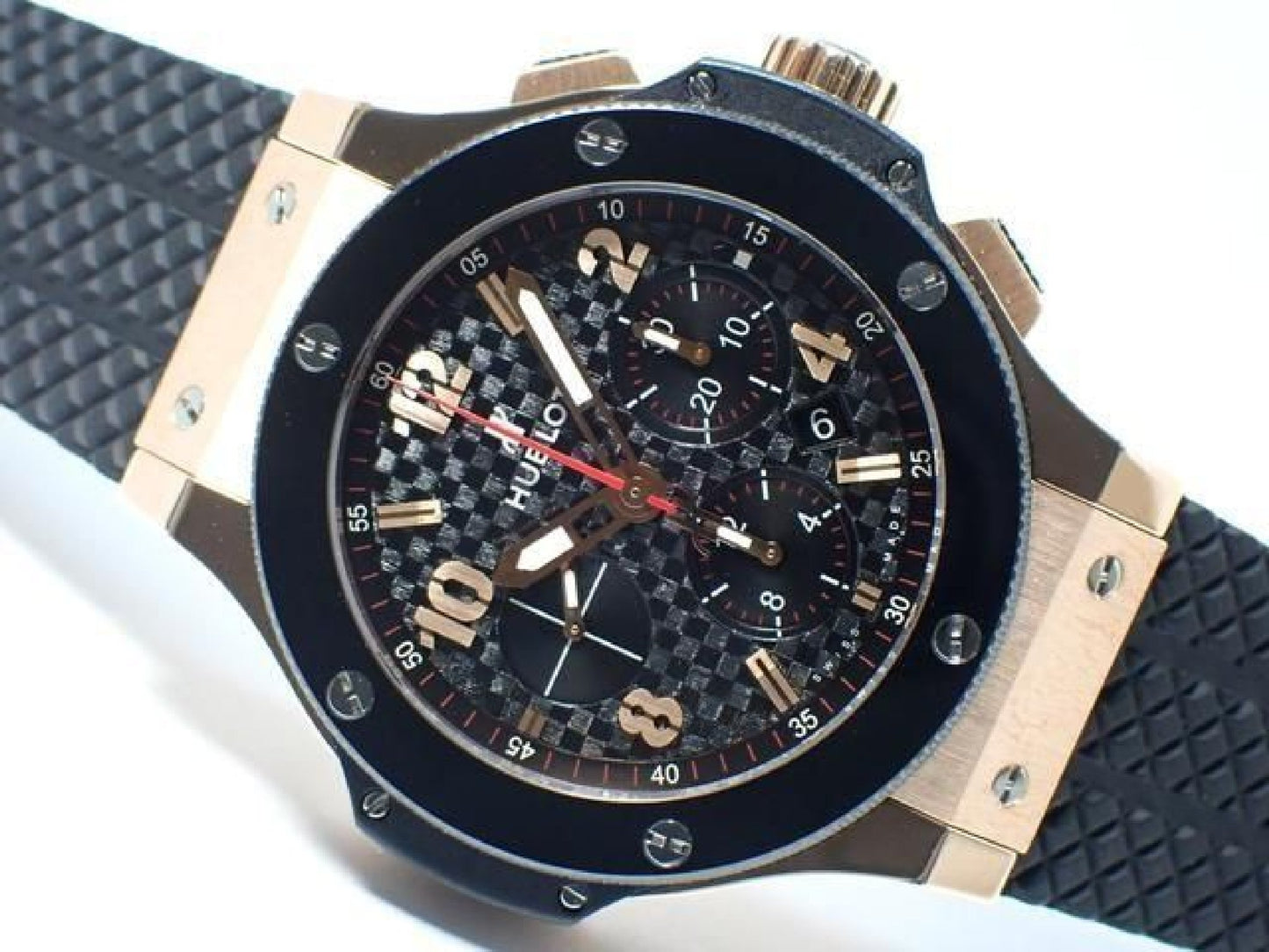 HUBLOT Big bang gold ceramic 18K red gold 301.PB.131.RX Genuine goods '22 Mens 192980209 hannari-shop