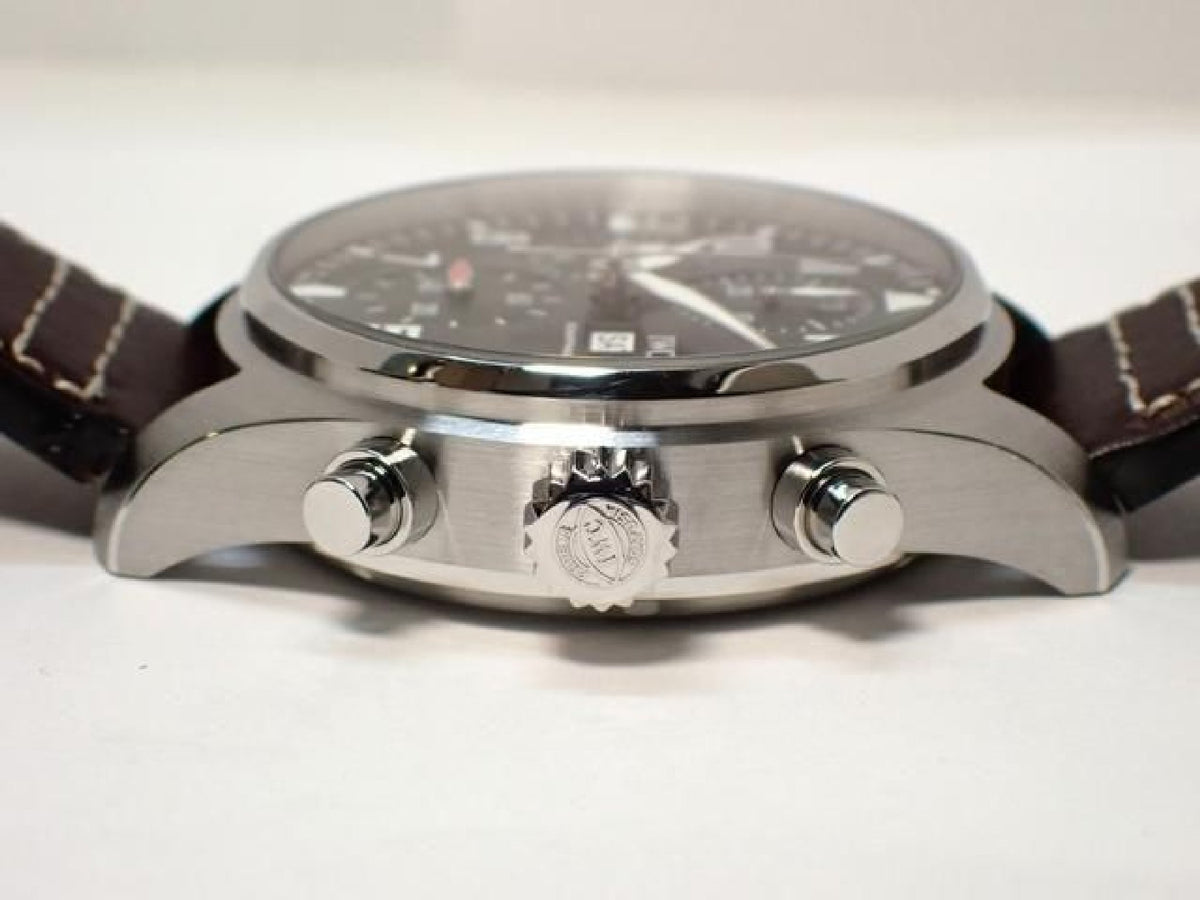 IWC Pilot's watch Chronograph 41 green IW388103 '21 Mens 193000391 hannari-shop
