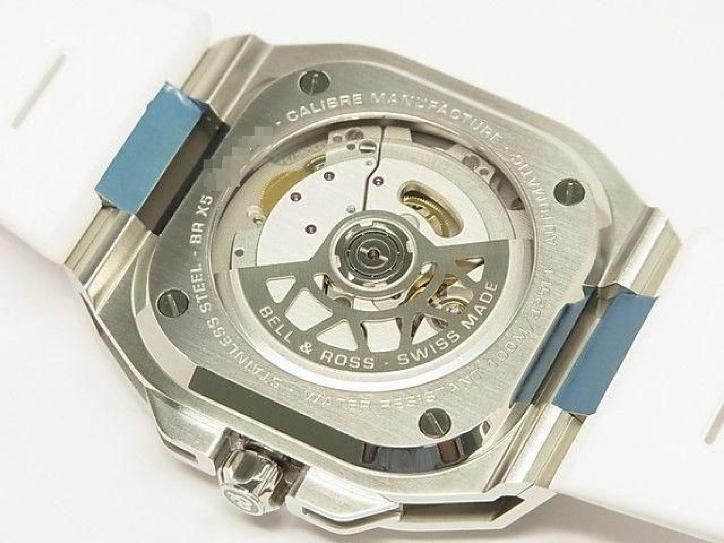BELL & ROSS BR-X5 iridescent BRX5R-IRS-ST/SRB unused Mens 193184259 hannari-shop