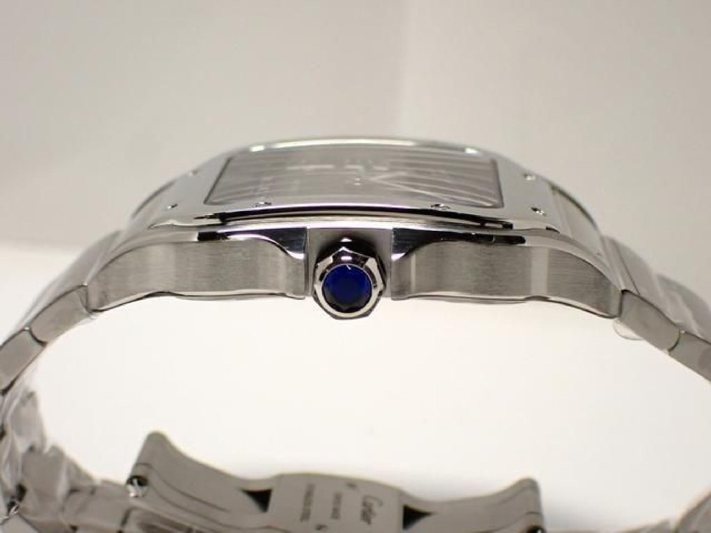 CARTIER Santos de  LM blue WSSA0030 '24 Womens 193238805 hannari-shop