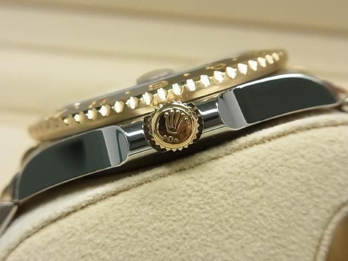 ROLEX GMT MasterII SS xYG black x gray bezel 126713GRNR '23 purchased Mens 193268737 hannari-shop