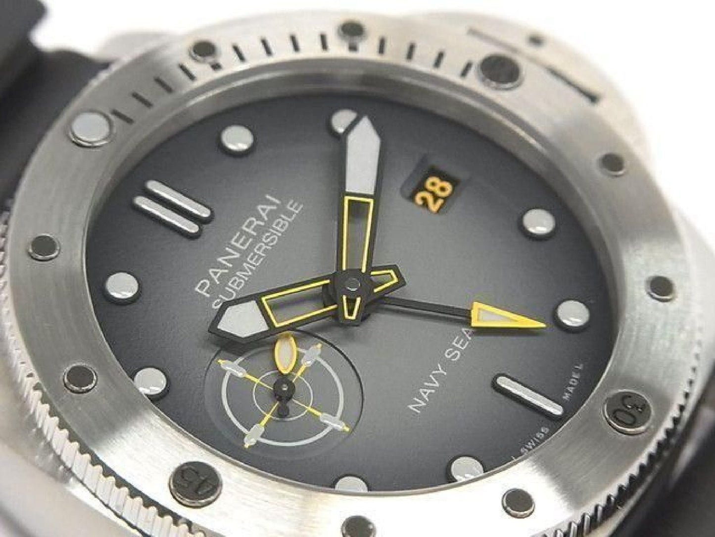PANERAI Submersible GMT Navy Seals PAM01323 Mens 193348013 hannari-shop