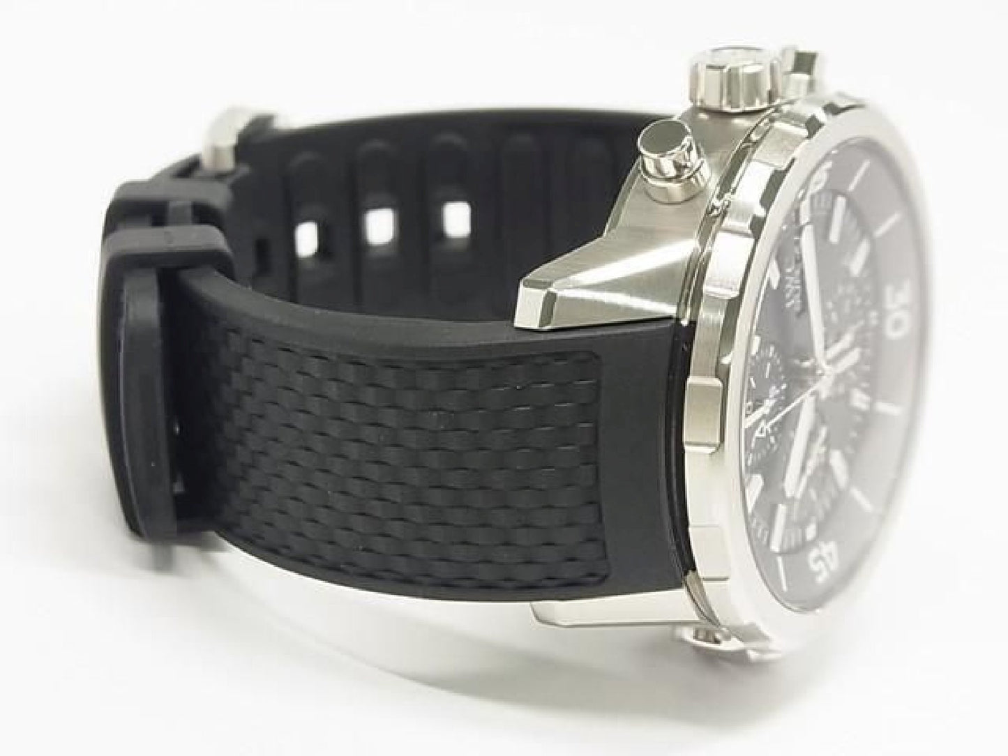 IWC Aquatimer Chronograph black IW376803 genuine Bracelet Mens 193350077 hannari-shop