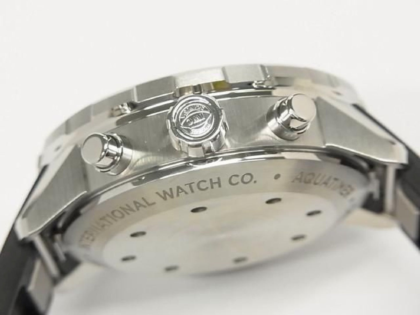 IWC Aquatimer Chronograph black IW376803 genuine Bracelet Mens 193350077 hannari-shop