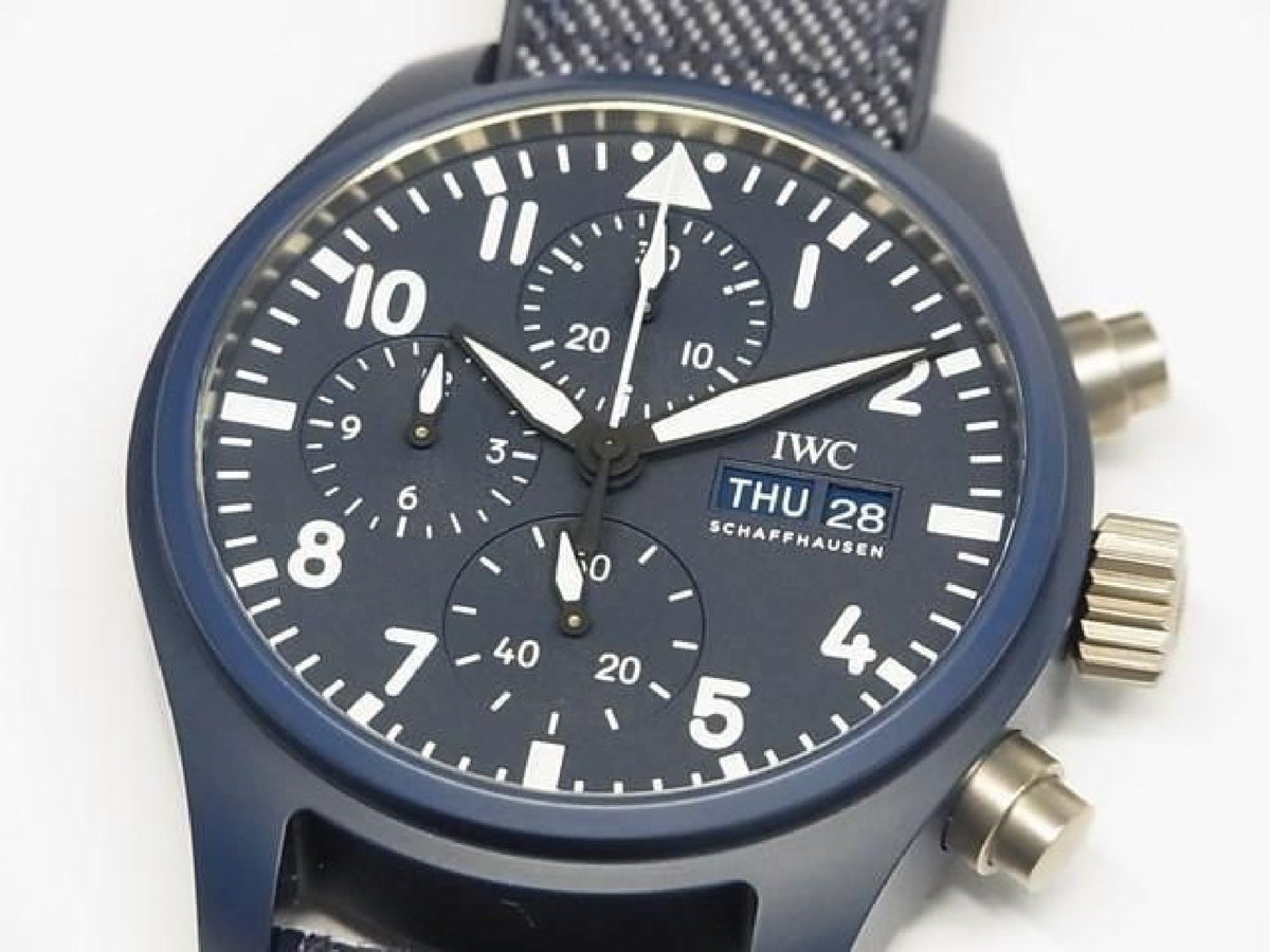 IWC Pilot's watch Chronograph 41 Top Gun Oceana IW389404 Mens 193525786 hannari-shop