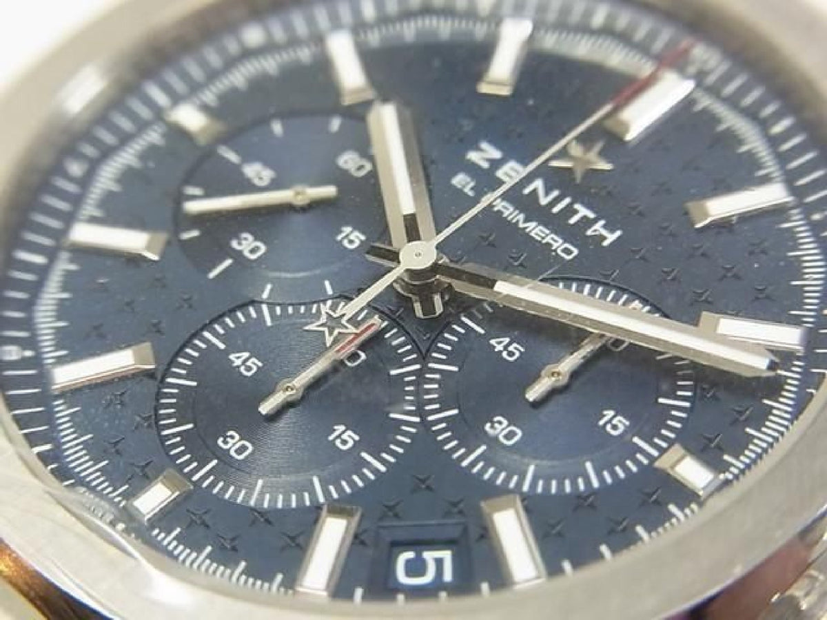 ZENITH Defy Skyline Chronograph blue 42 MM unused Mens 193721537 hannari-shop