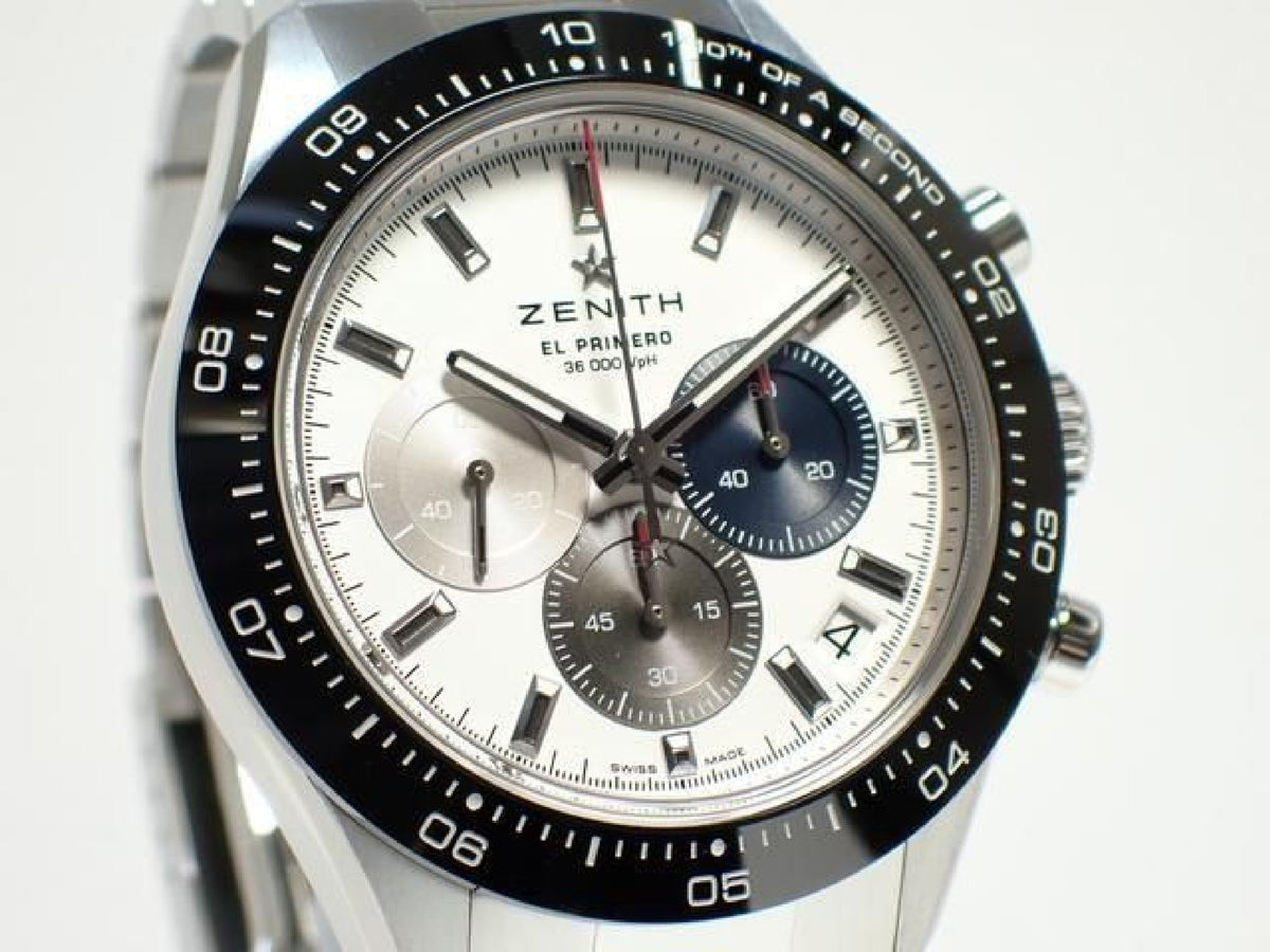 ZENITH Chrono Master sports Ref.03.3100.3600/69.M3100 Genuine goods '23 purchased Mens 193721574 hannari-shop
