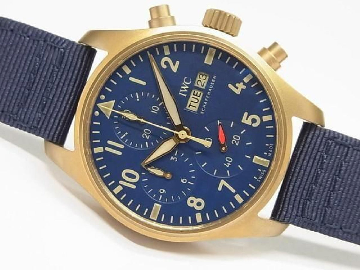 IWC Pilot's watch Chronograph 41 bronze IW388109 '26 purchased Mens 193723227 hannari-shop