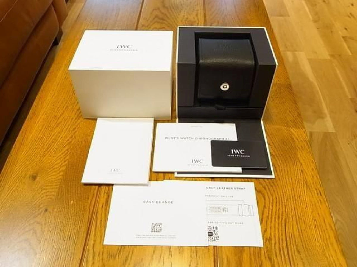 IWC Pilot's watch Chronograph 41 bronze IW388109 '26 purchased Mens 193723227 hannari-shop