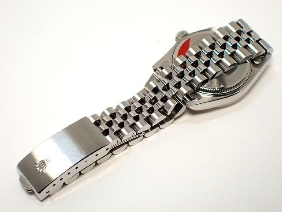 ROLEX Datejust boys silver 10P diamond index '92 Mens 193729216 hannari-shop