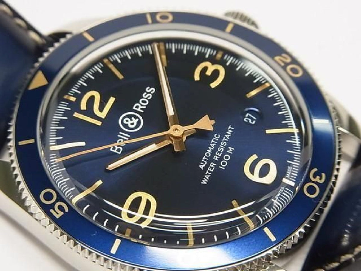 BELL & ROSS BR V2-92 Aeronavale blue BRV292-BU-G-ST/SCA Mens 193734008 hannari-shop