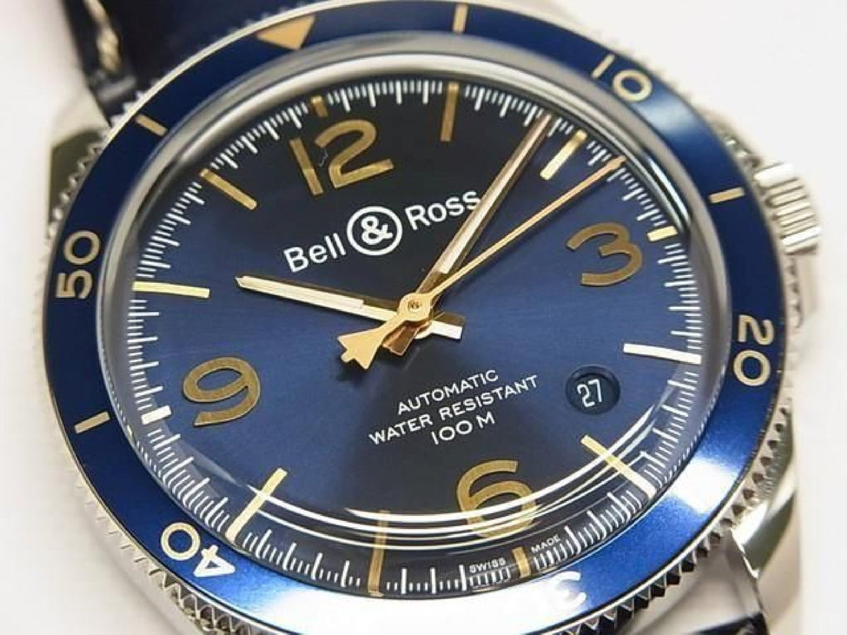BELL & ROSS BR V2-92 Aeronavale blue BRV292-BU-G-ST/SCA Mens 193734008 hannari-shop