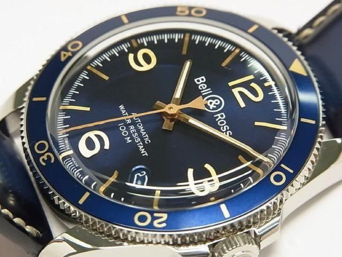 BELL & ROSS BR V2-92 Aeronavale blue BRV292-BU-G-ST/SCA Mens 193734008 hannari-shop