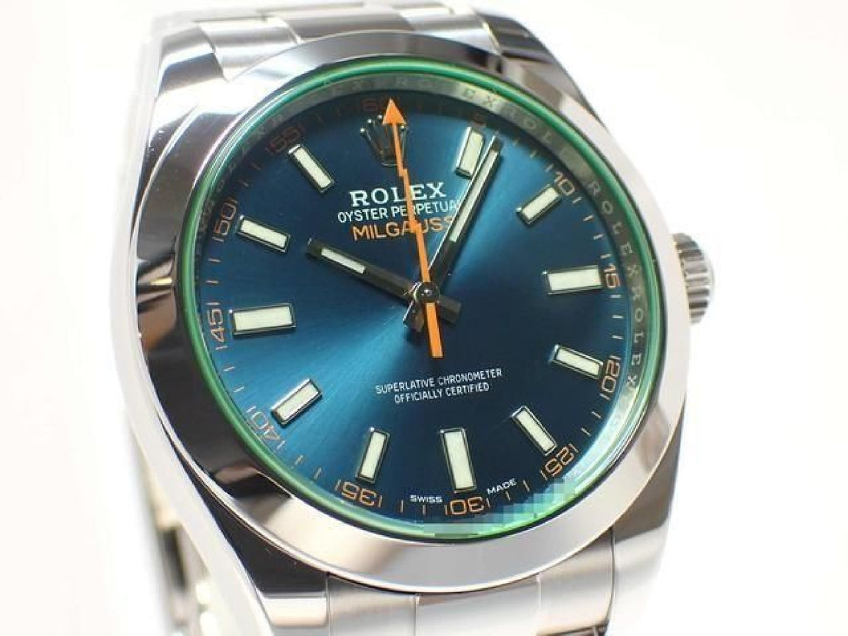 ROLEX Milgauss Z blue 116400GV '21 Mens 193762697 hannari-shop