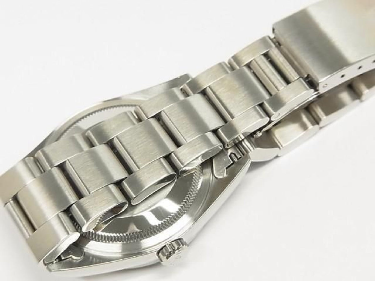 ROLEX Datejust black Dial 16200 P series Mens 193793597 hannari-shop