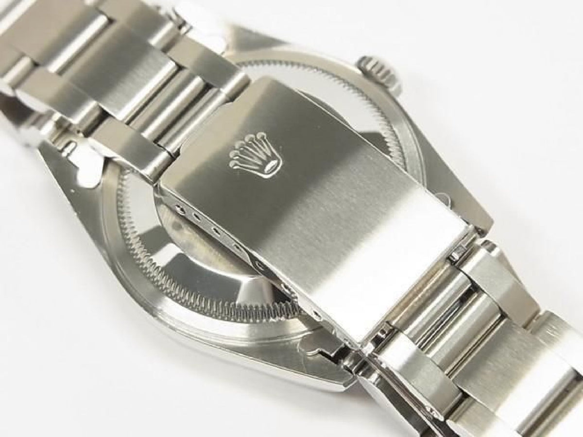 ROLEX Datejust black Dial 16200 P series Mens 193793597 hannari-shop