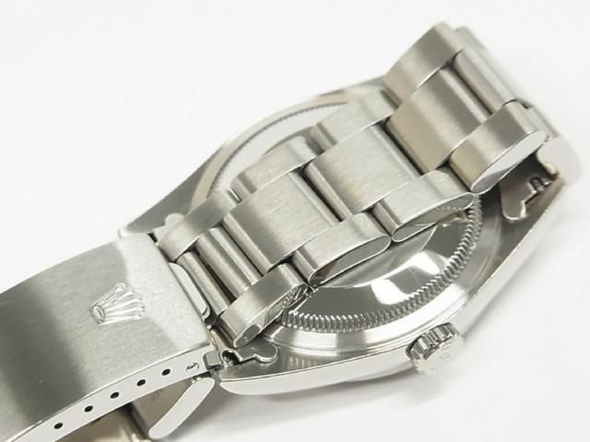 ROLEX Datejust black Dial 16200 P series Mens 193793597 hannari-shop