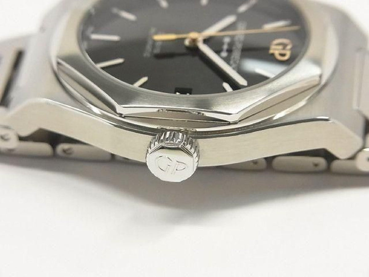 GIRARD PERREGAUX Laureato 42 MM black Onyx 81010-11-636-11A 188 Lot Limited Mens 193800388 hannari-shop