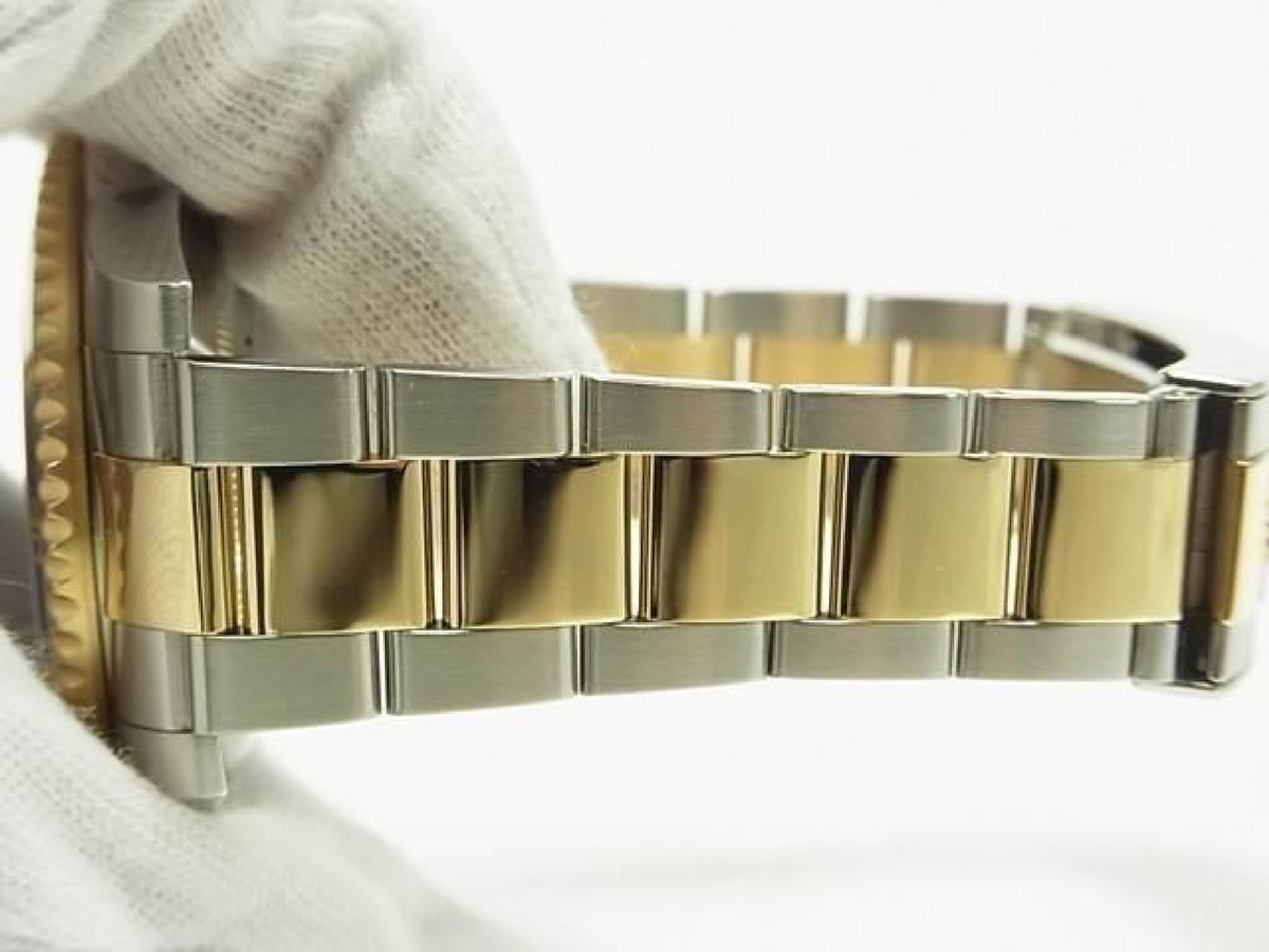 ROLEX Submariner date SS xYG blue8P diamond Ref.116613GLB Mens 193804161 hannari-shop