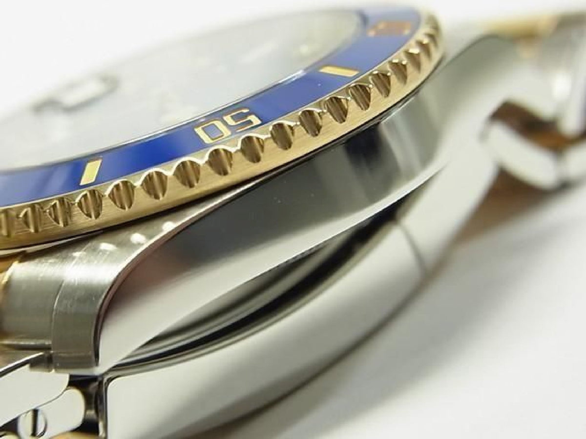 ROLEX Submariner date SS xYG blue8P diamond Ref.116613GLB Mens 193804161 hannari-shop