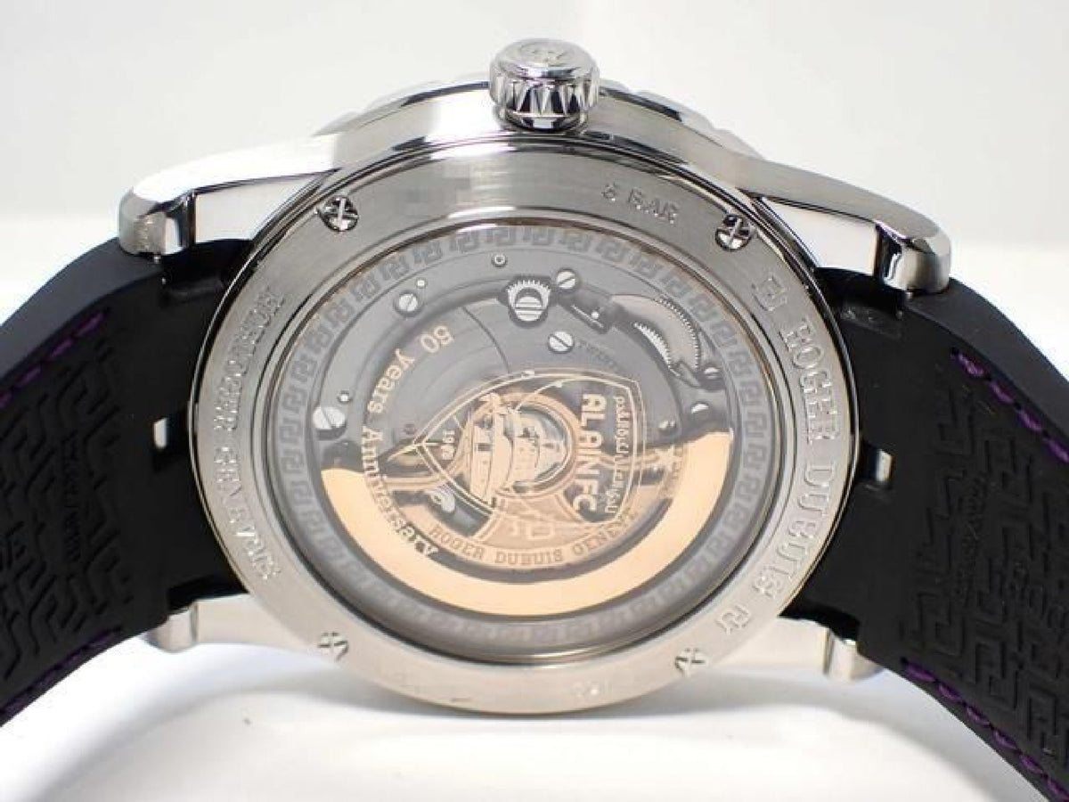 ROGER DUBUIS Excalibur42 SS purple Dial Genuine goods '21 Mens 193833104 hannari-shop