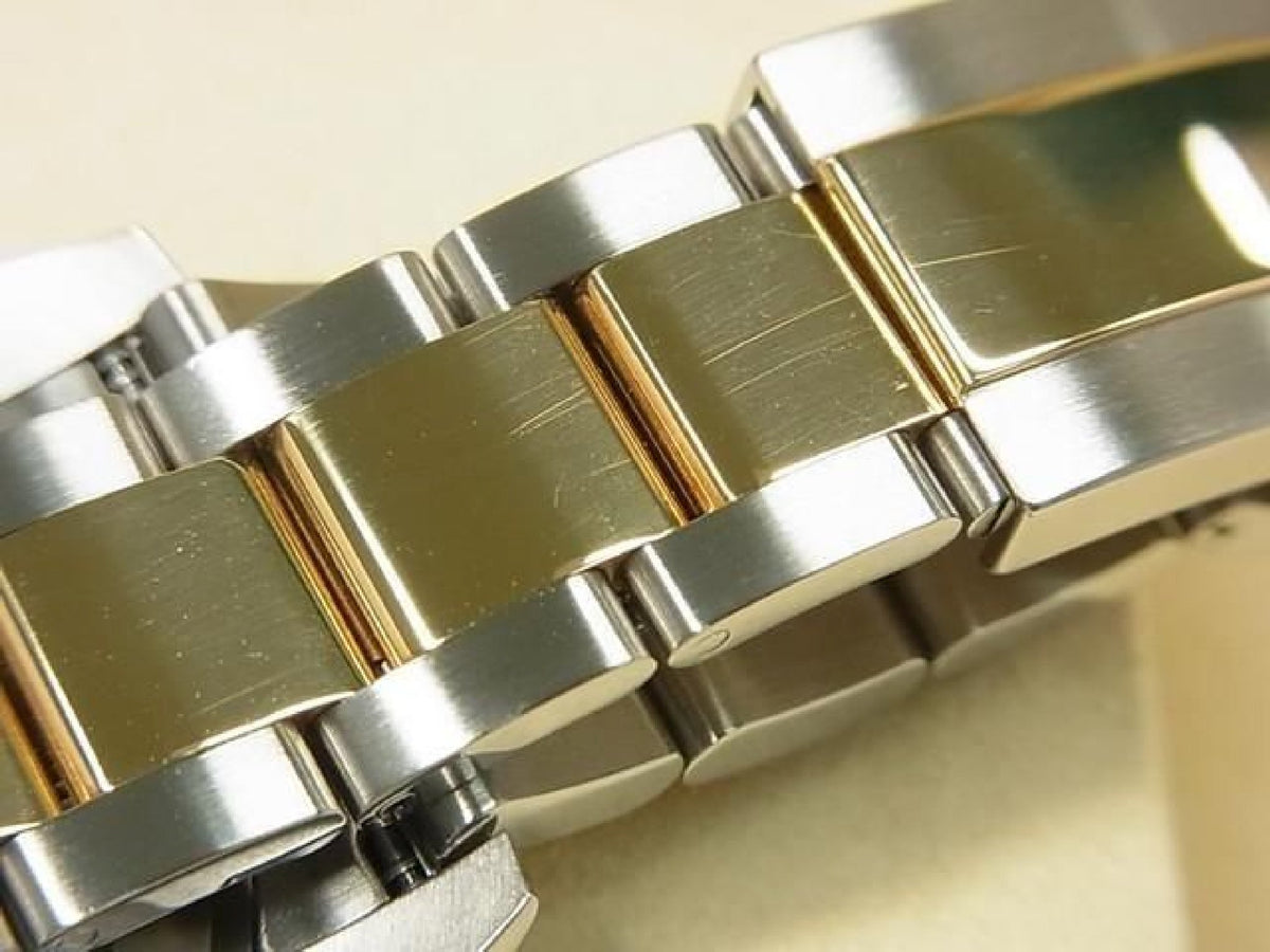ROLEX DatejustII SS xYG combination Black Roman 116333 Genuine goods Mens 193837301 hannari-shop
