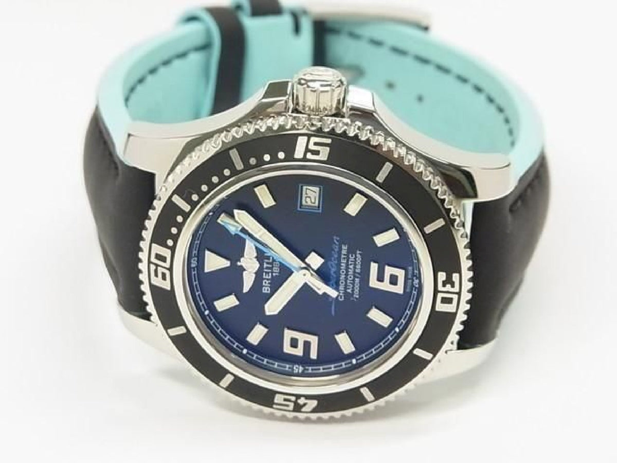 BREITLING Superocean 44 black A17391A8/BA79 Mens 193838529 hannari-shop